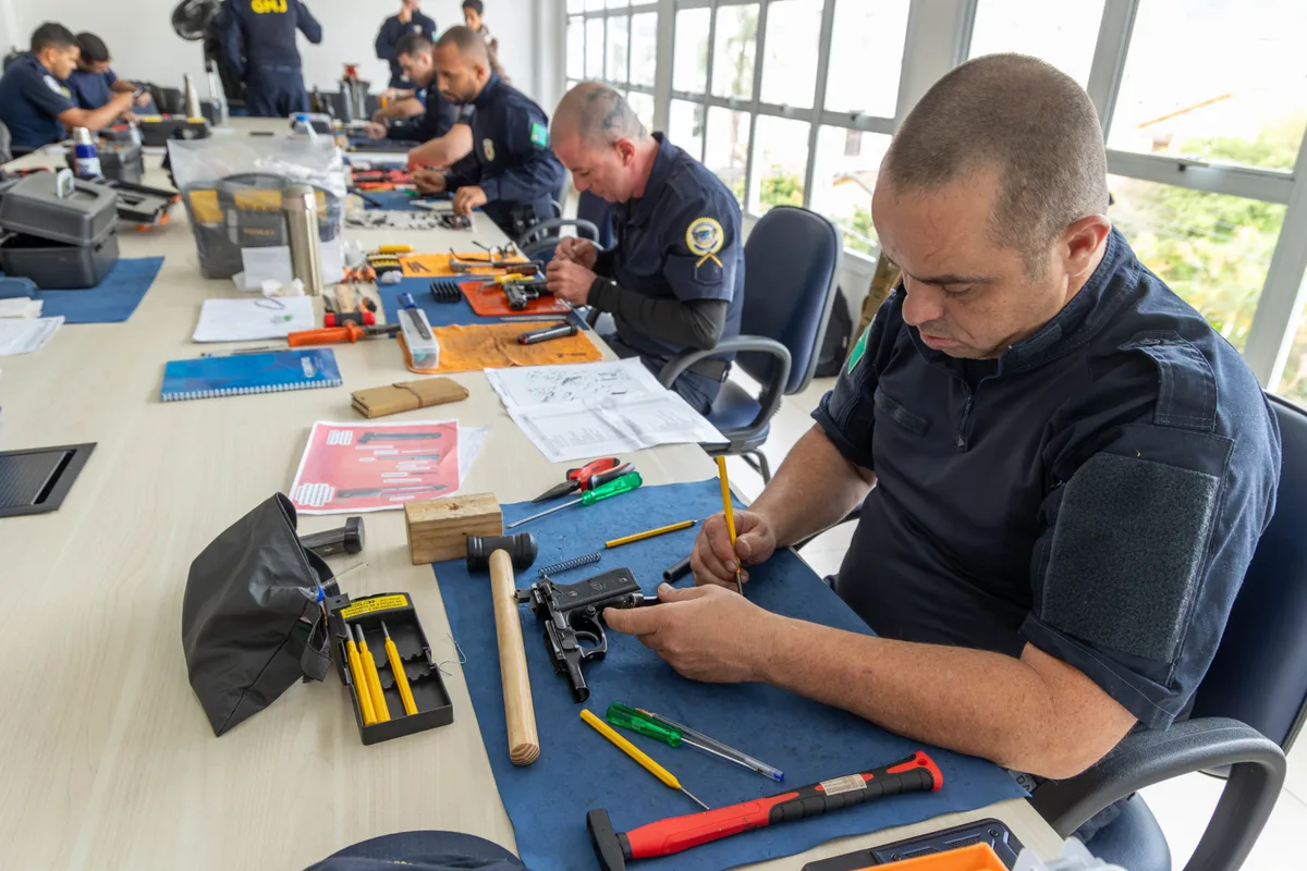 Guarda Municipal de Jundiaí realiza segunda edição do curso de armeiros