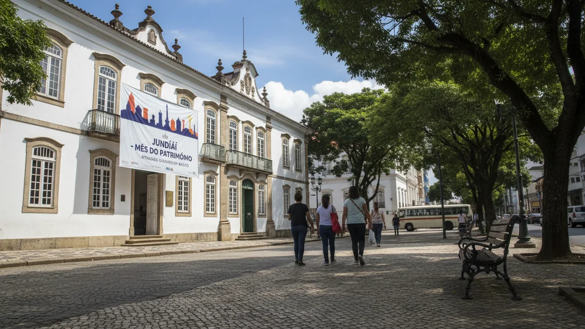 Jundiaí inicia Mês do Patrimônio com atividades gratuitas em agosto