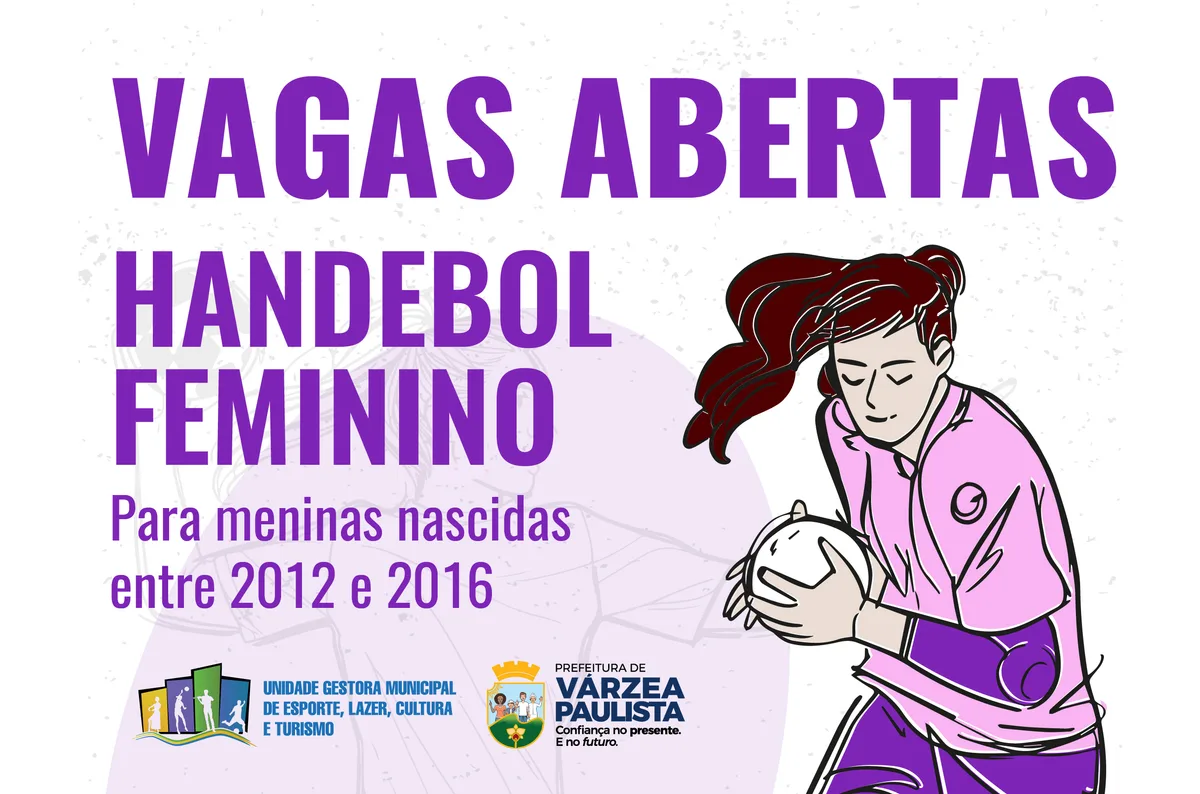 Várzea Paulista abre vagas para aulas de handebol feminino