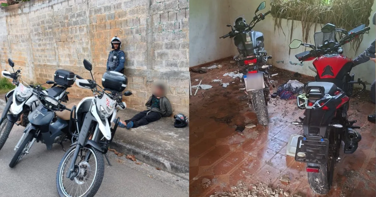 PM recupera quatro motocicletas furtadas em um único dia em Jundiaí