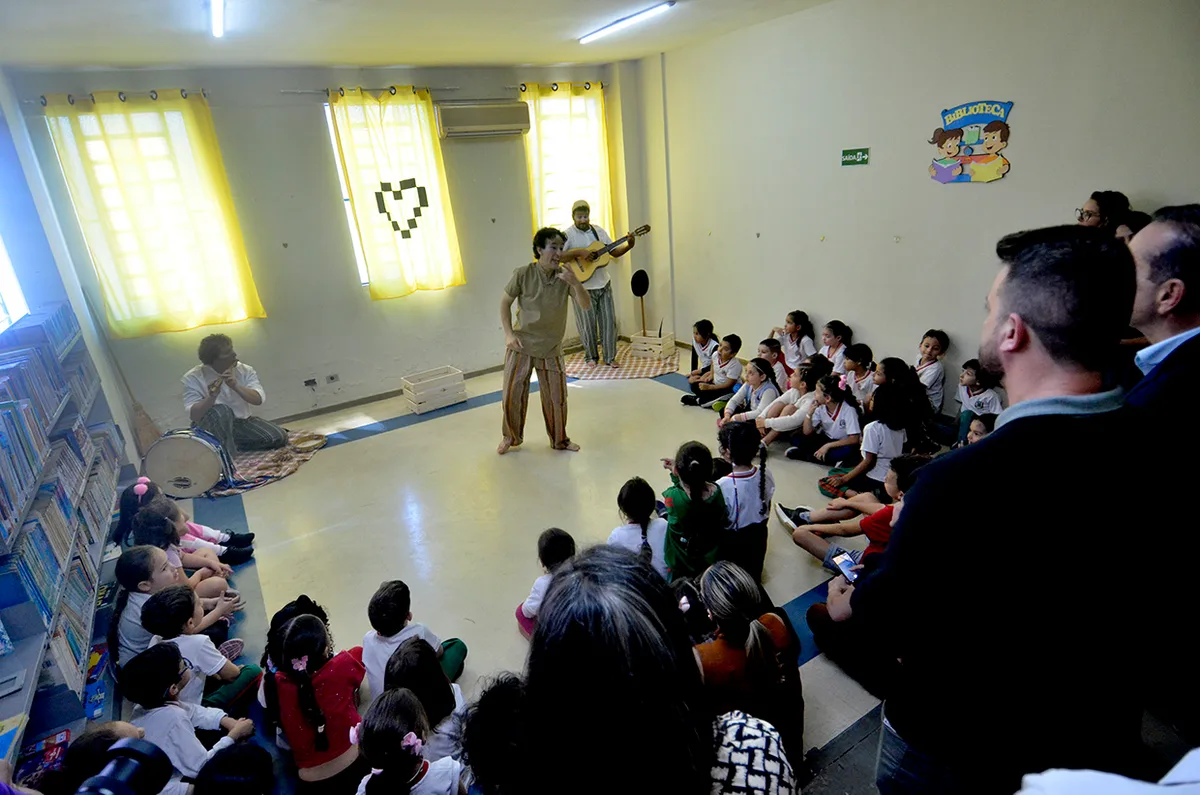 Biblioteca de Várzea Paulista inicia projeto cultural com foco na primeira infância