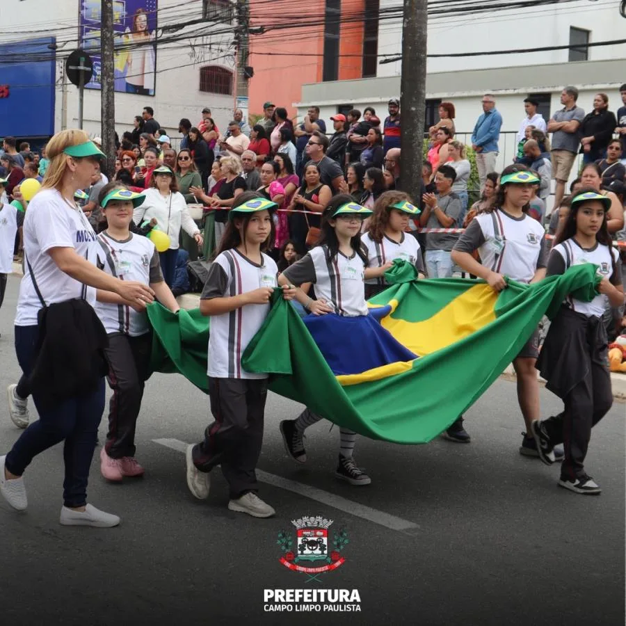 Campo Limpo Paulista prepara Desfile de 7 de Setembro com novidades e estrutura