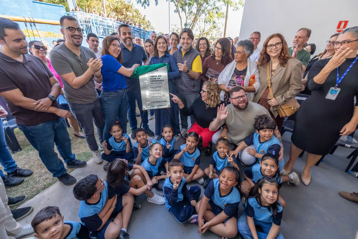 Jundiaí entrega creche revitalizada na Vila Esperança para 70 crianças