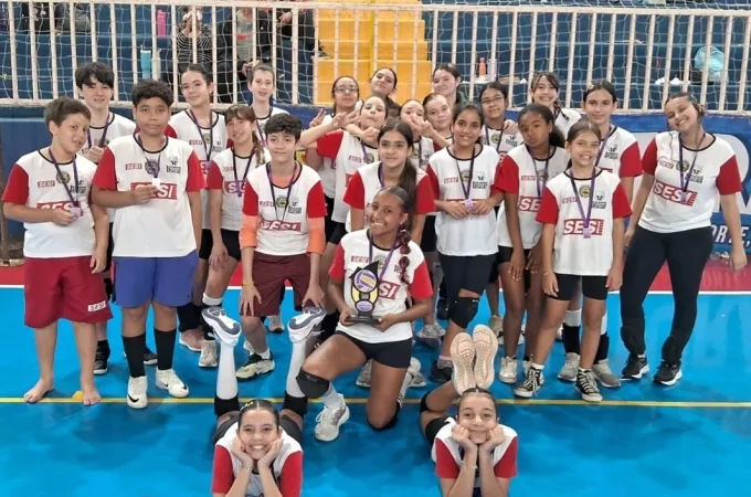 Louveira participa do 17º Festival de Mini Vôlei em Itupeva