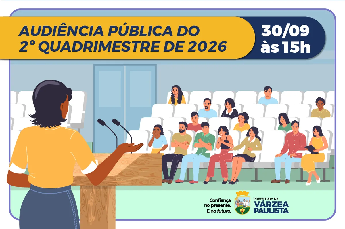 Várzea Paulista realiza audiência pública sobre metas fiscais do 2º quadrimestre