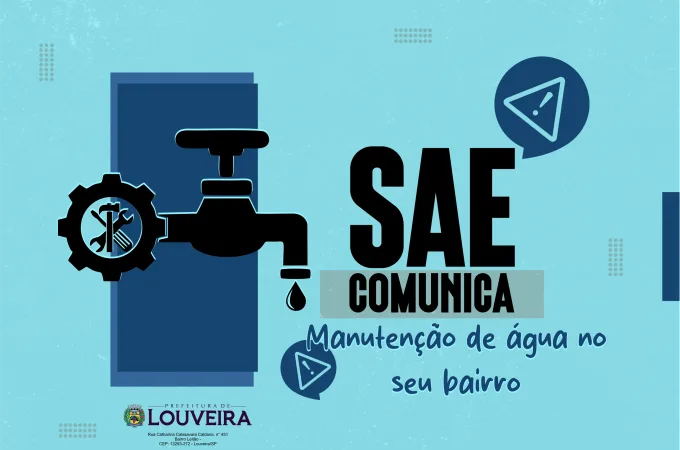 Louveira realiza manutenção emergencial na rede de água de dois bairros