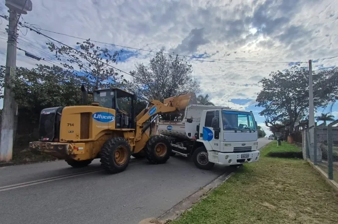 Prefeitura de Louveira mantém serviços de zeladoria em diversas regiões