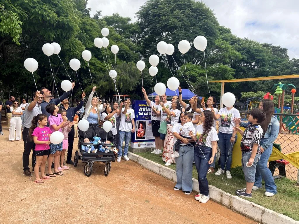 Itupeva inaugura novo parque infantil em homenagem à menina Ariane do Carmo