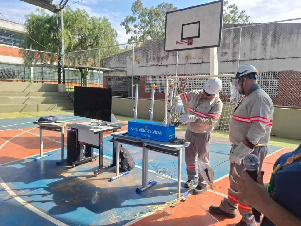 Alunos de Campo Limpo Paulista recebem ação sobre prevenção de acidentes