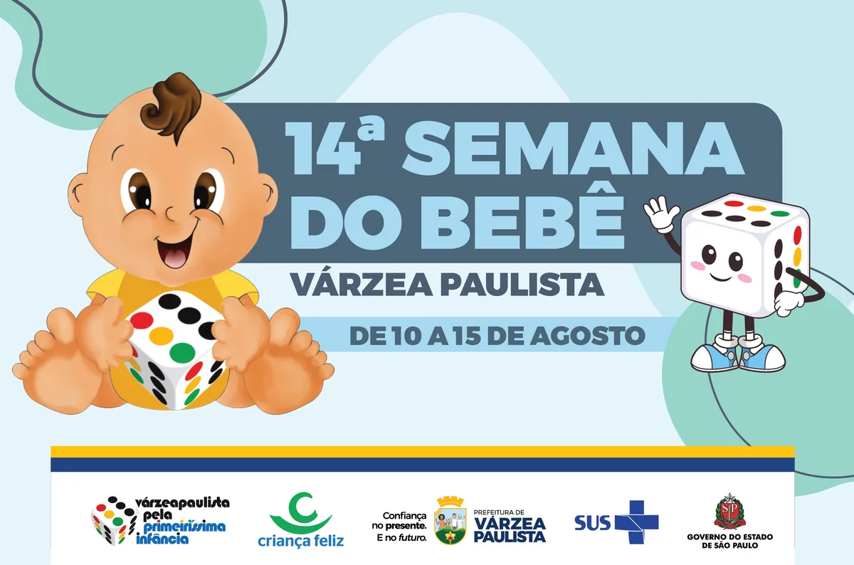 Várzea Paulista sedia 14ª Semana do Bebê com foco na primeira infância