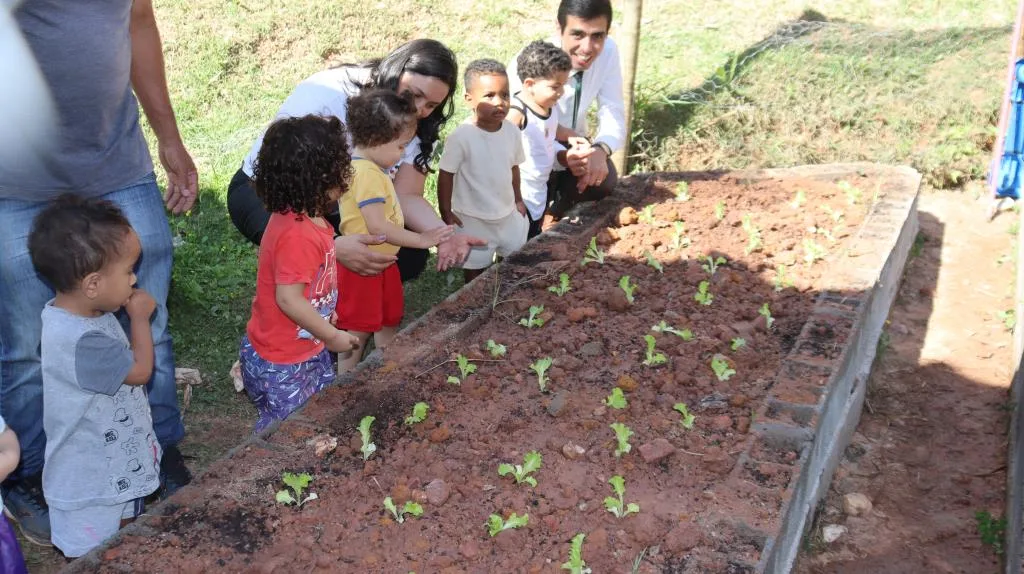 Projeto Horta Escolar é lançado em creche de Campo Limpo Paulista