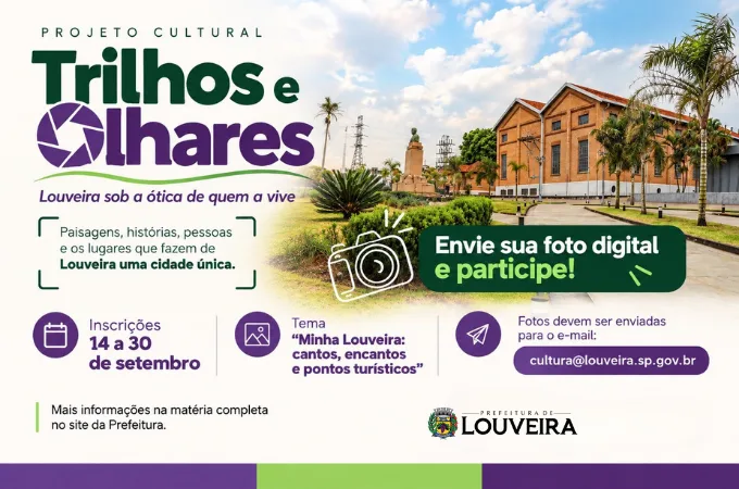 Louveira lança projeto fotográfico para valorizar a cidade com fotos