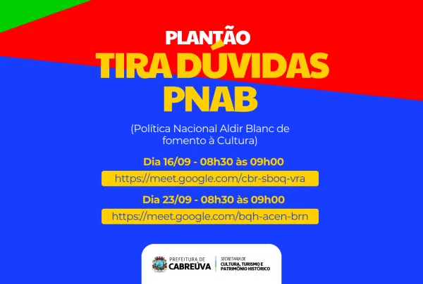 Cabreúva oferece plantão online para tirar dúvidas sobre a PNAB