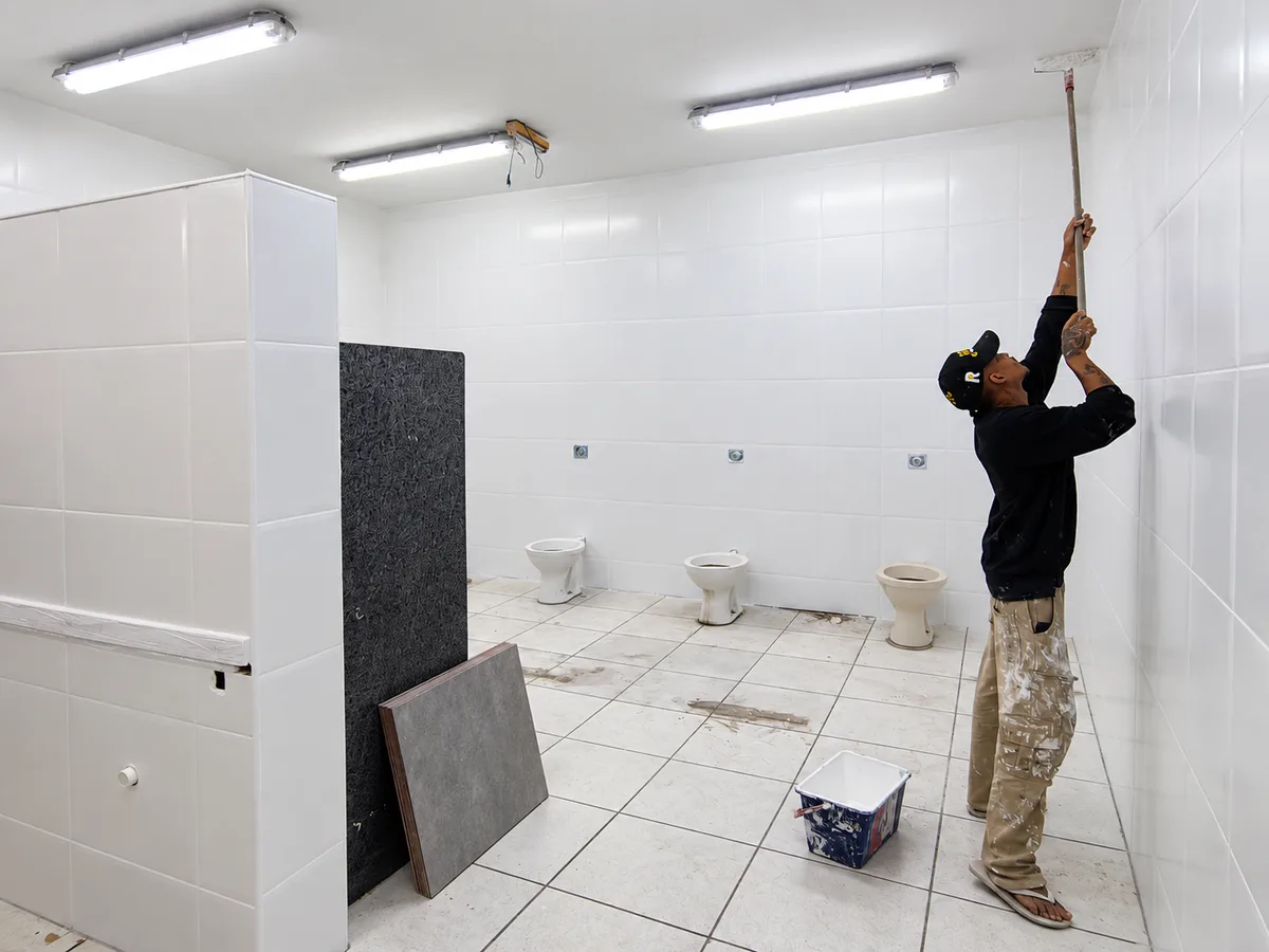 Terminal Vila Arens em Jundiaí recebe reforma nos sanitários