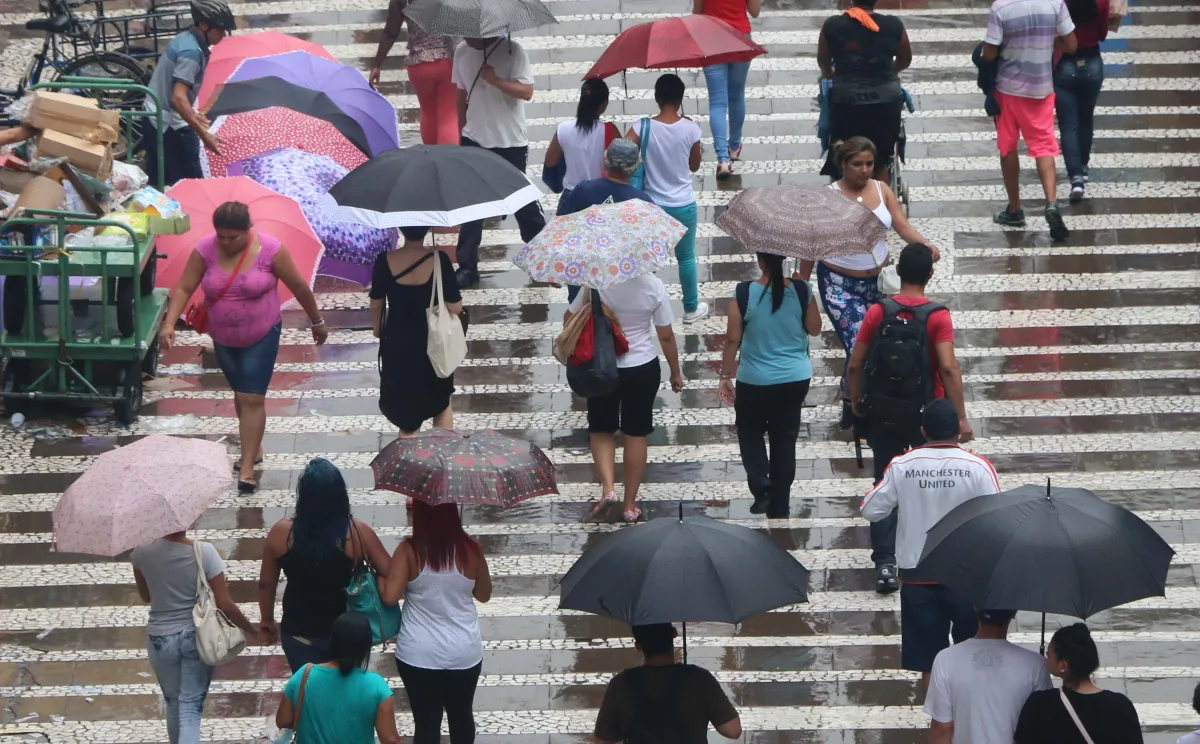 Defesa Civil alerta para chuvas fortes e rajadas de vento no estado de São Paulo