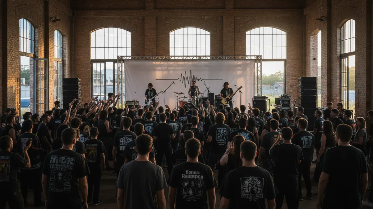 Espaço Expressa em Jundiaí celebra Dia Mundial do Rock com hardcore