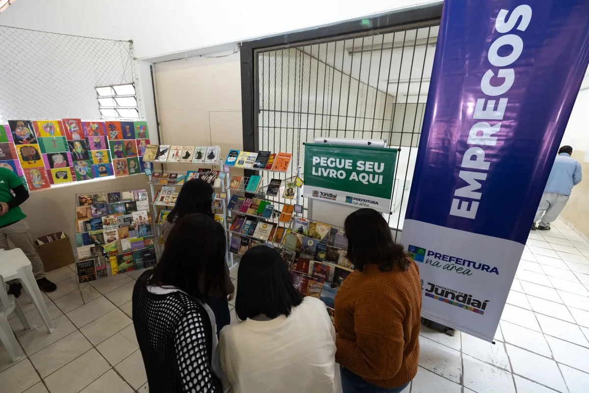 Jundiaí: Programa ‘Leitura da Gente’ recebe doações de livros no Paço Municipal