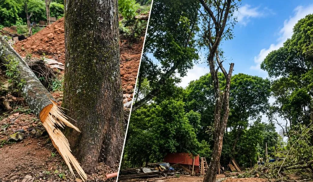 Guarda de Campo Limpo Paulista multa morador por poda drástica de árvore nativa