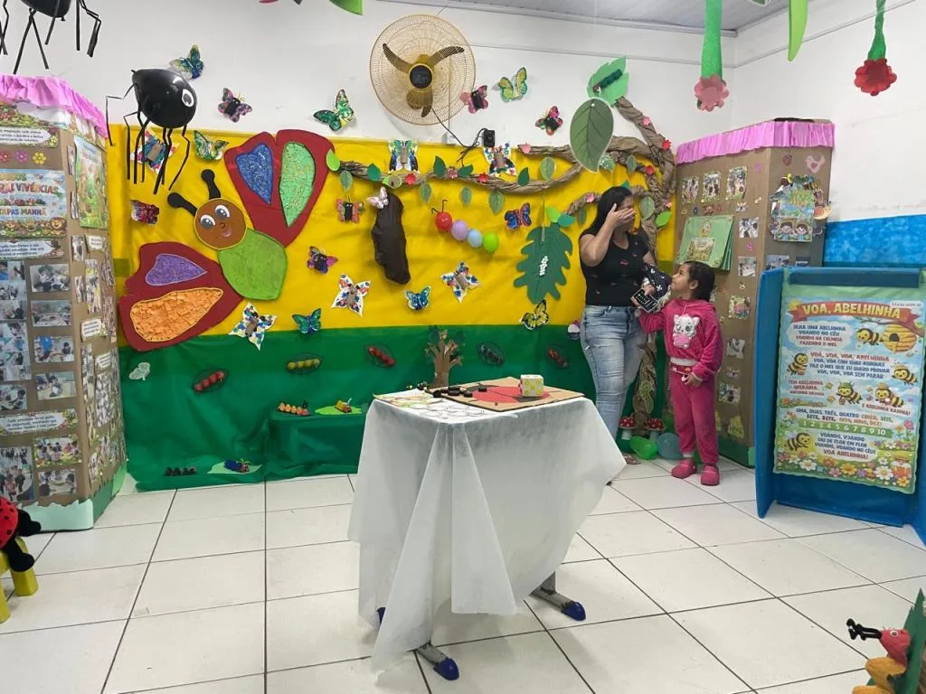 EMEI Monteiro Lobato realiza mostra pedagógica sobre aprendizado infantil