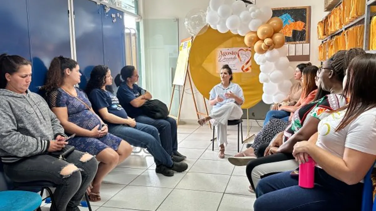 Encontro em Cabreúva discute amamentação sustentável no Agosto Dourado